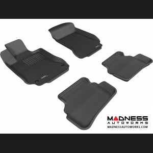 Mercedes Benz C-Class (W204) Sedan Floor Mats (Set of 4) - Black by 3D MAXpider